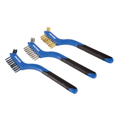 KINCROME - WIRE BRUSH SET SMALL 3 PIECE