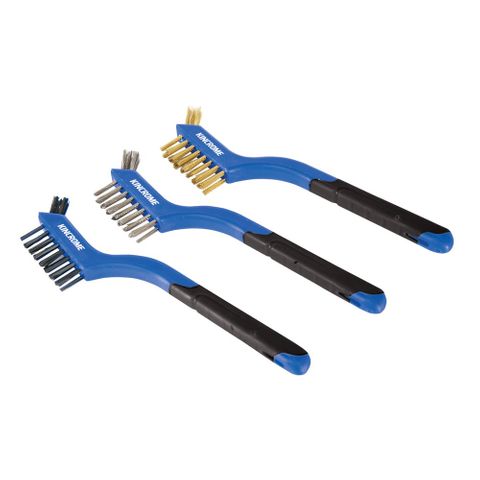 Kincrome - Wire Brush Set Small 3 Piece