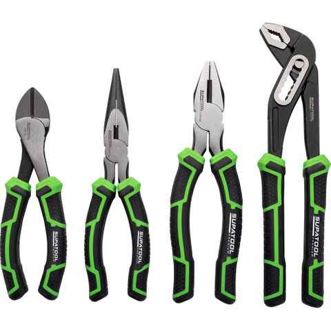 Supatool - Plier Set - 4 Piece