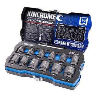 Kincrome - Lok-On Impact Socket Set 12 Piece 1/2