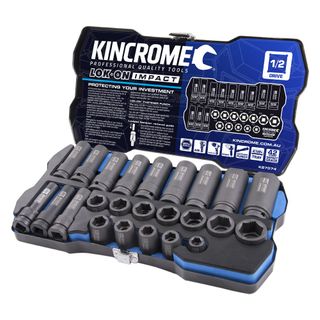 Kincrome - Lok-On Impact Socket Set 24 Piece