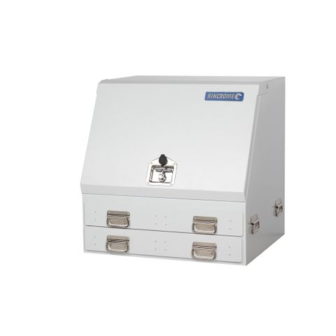 KINCROME - UPRIGHT TRUCK BOX 2 DRAWER WHITE