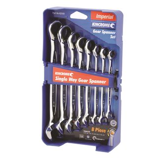 Kincrome - Combination Gear Spanner Set 8 Piece