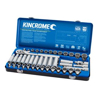 Kincrome - Socket Set 45 Piece 1/2 Drive