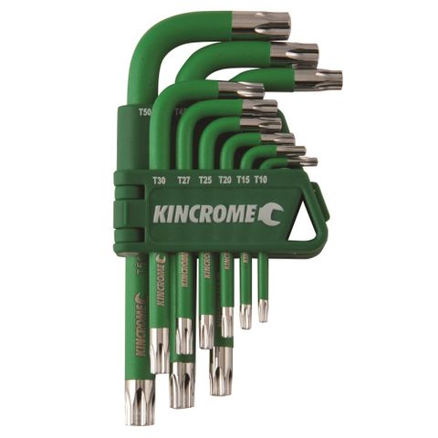 Kincrome - Torx Key Set Short Series 9 Piece