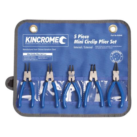 Kincrome - Mini Circlip Pliers Set