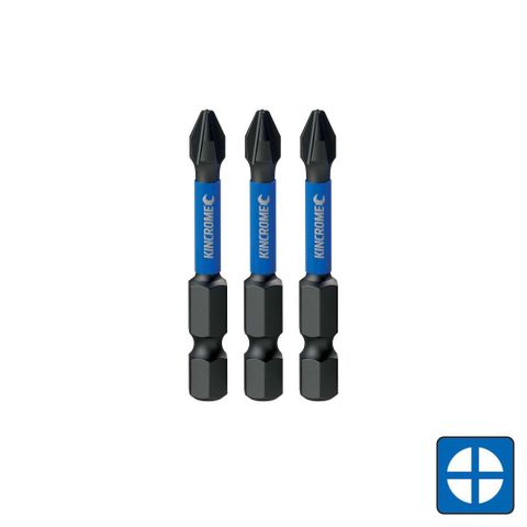 Kincrome - Impact Bit Ph1 50mm 3 Pck