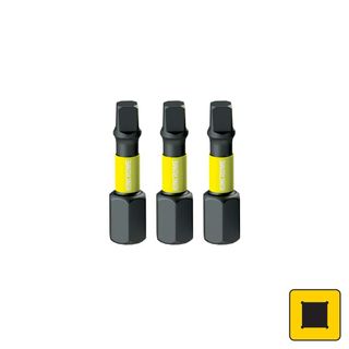 Kincrome - Impact Bit Sq2 25mm 3 Pck