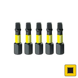 Kincrome - Impact Bit Sq2 25mm 5 Pck