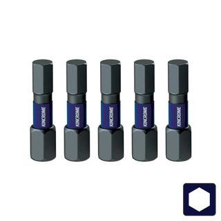 Kincrome - Impact Bit Hex 4mm 25mm 5 Pck