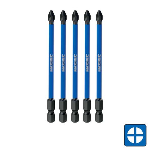 Kincrome - Impact Bit Ph2 100mm 5 Pck