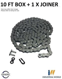 GENERIC ROLLER CHAIN 1-1/4- 20B -1 ROW -10FT BOX