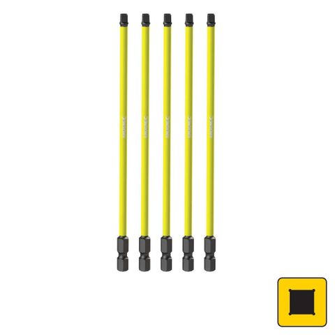 Kincrome - Impact Bit Sq2 150mm 5 Pck