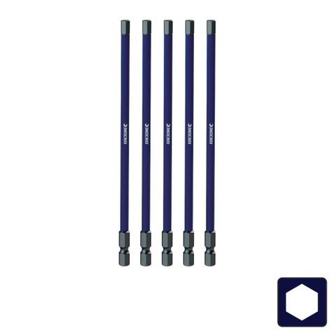 Kincrome - Impact Bit Hex 5mm 150mm 5 Pck