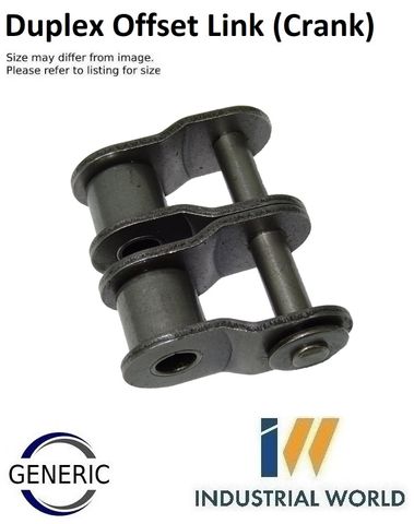 GENERIC ROLLER CHAIN 3/8- 06B -2 ROW -OFFSET LINK