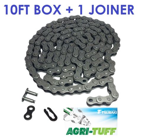 AGRI TUFF TSUBAKI ROLLER CHAIN 1/2 - 40-10FT BOX