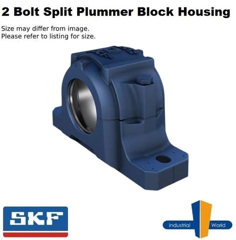 SKF - 2 Bolt Split Pummer Block Housing