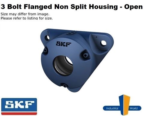 SKF - 3 Bolt Flanged Housing - 30 mm shaft