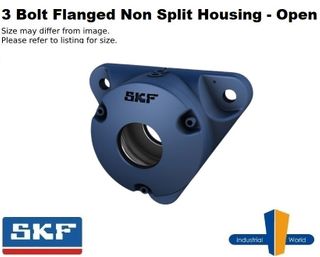 SKF - 3 Bolt Flanged Housing - 30 mm shaft