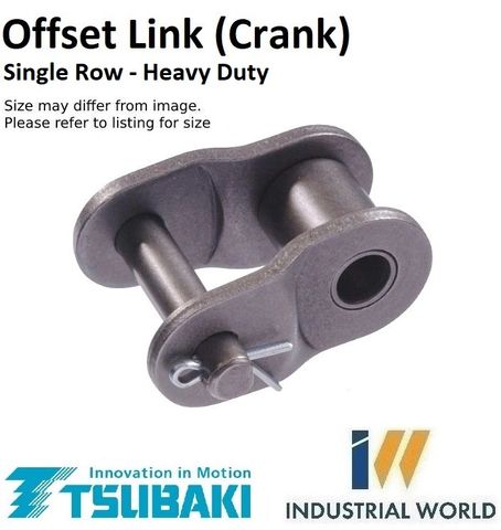 TSUBAKI ROLLER CHAIN 5/8 - 50H -1 ROW -OFFSET LINK
