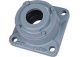 Housing - Solid Square Flanged - 4 Bolt