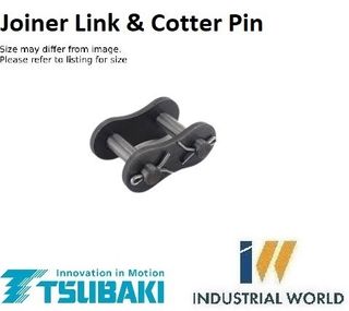 TSUBAKI ROLLER CHAIN 1-1/4- 100 -1 ROW -JOINER