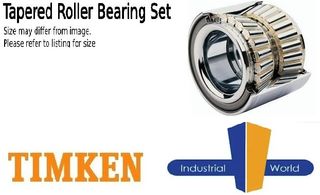 Timken - Double Taper Roller Bearing Set