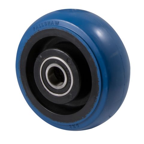 Fallshaw - O Series hi-res blue rubber wheel 125mm