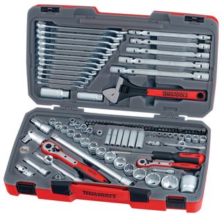 Teng Tools - 1/4, 3/8 & 1/2 Drive 106 Piece Socket