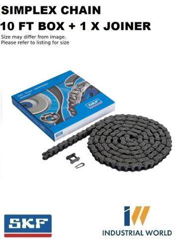 SKF ROLLER CHAIN 1-1/4- 100 -1 ROW -10FT BOX