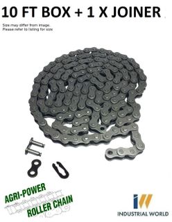 AGRI-POWER ROLLER CHAIN - 80H - 1 ROW 10FT BOX