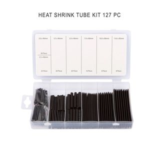 127PC HEAT SHRINK TUBE KIT