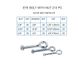 210 PIECE EYE BOLT WITH NUT KI