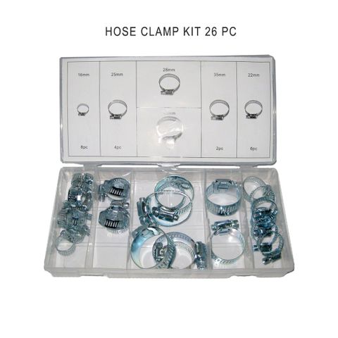 26PC HOSE CLAMP KIT