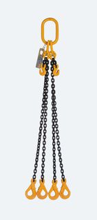 2600kg 7mm X 1MTR FOUR LEG CHAIN SLING WITH