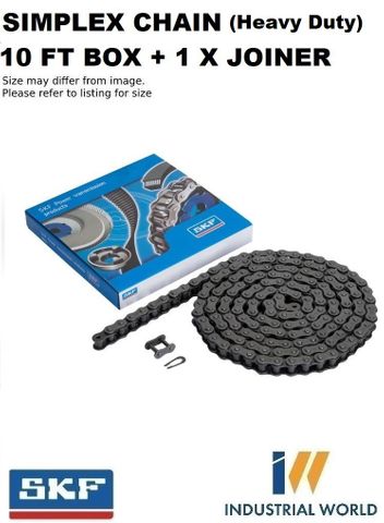 SKF ROLLER CHAIN 1-1/2- 120H -1 ROW -10FT BOX