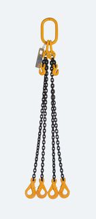 9200kg 13mm X 1MTR FOUR LEG CHAIN SLING WITH