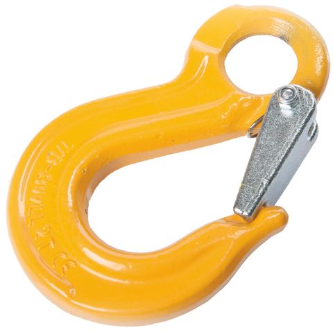 10mm Eye type sling hook with safety latch