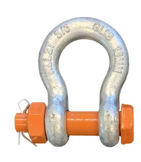 2T Safety pin bow shackle (13mm)