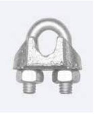 8mm WIRE ROPE GRIPS COMMERCIAL QUALITY