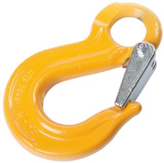 Sling Hook With Safety Latch - Eye