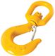 Swivel Sling Hooks With Safety Latch - Eye