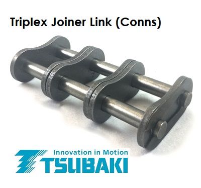 TSUBAKI ROLLER CHAIN 3/4- 12B -3 ROW -JOINER