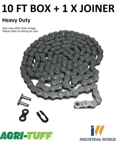 AGRI TUFF TSUBAKI ROLLER CHAIN 3/4 - 60H -10FT BOX