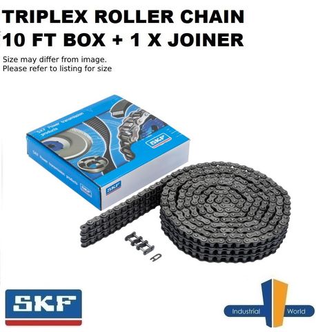 SKF ROLLER CHAIN 1- 16B -3 ROW -10FT BOX