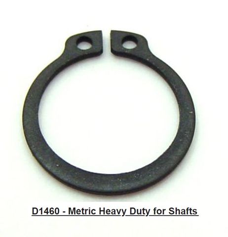Heavy Duty External Circlip D1460-0380