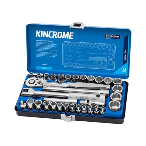 Kincrome - Socket Set 33 Piece Metric