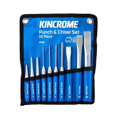 KINCROME - PUNCH & CHISEL SET
