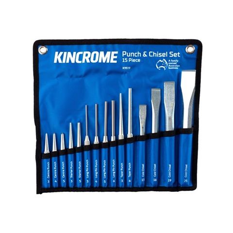 KINCROME - PUNCH & CHISEL SET