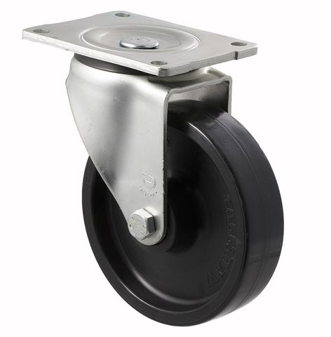Fallshaw - 150mm diameter black nylon wheel